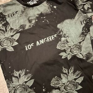 Los Angeles Graphic Kids Tee - Black